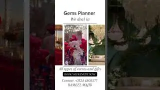 Gems planner Intro ✨️ #gemsplanner #gems #planner #event #eventplanner #ytshorts #youtube