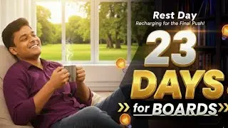 Taking break from studies for a day 🥱 | Relaxation day | 12th grader | Boards in 23 days | 