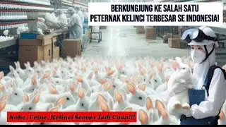 Berkunjung Ke Salah Satu Peternak Kelinci Terbesar Se Indonesia!