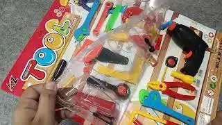 Mini Tools Set | Hand Tools | Tools Sounds | Unboxing Tool Set