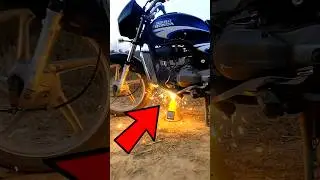 Bike vs Big Anar experiments shorts #comedy #bike #experiment #viralshort