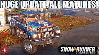 SnowRunner: NEW Phase 2 PTS UPDATE! ALL CHANGES & FIXES!