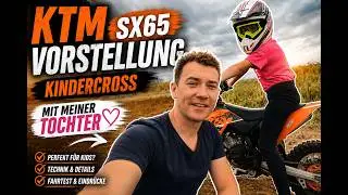 KTM SX65 vorstellung Kindercross mit meiner Tochter