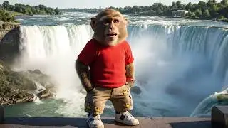 Bouncy Baboon - The Portal of Light Takes the Monkey to a Distant Planet