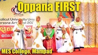 Oppana FIRST | Inter Zone Arts Festival Calicut University 2018 | MES College Mampad