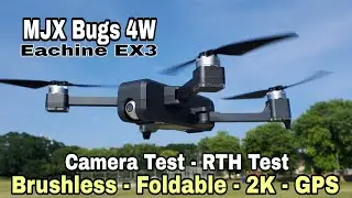 MJX Bugs 4W - Brushless Drone (Camera Test/RTH Test) Eachine EX3
