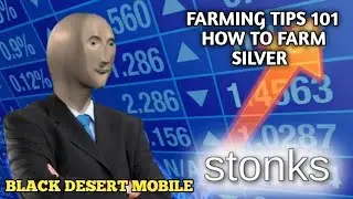 How to FARM silver as a Newbie | Black Desert Mobile - Beginners Guide Part 2