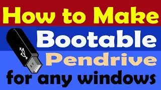 bootable pendrive - how to create a bootable pendrive 2023 | pendrive bootable