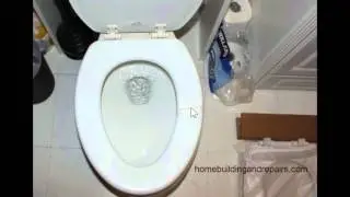 Use Tape As Temporary Toilet Seat Crack Repair