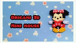 Tutorial Origami 3D Mini Mouse