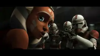 Star Wars: The Clone Wars | Pelea | Ahsoka Tano & Asajj Ventress VS Clones | Español Latino HD