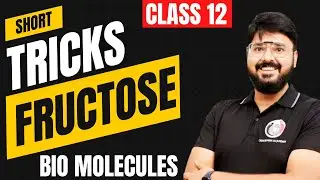 Biomolecules Sure Shot | Structure of Fructose | NEET 2024 | Vikram Sir