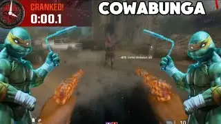 Black Ops 6 SEASON 2 RELOADED, Cowabunga Cranked Zombies Liberty Falls Easter Egg.