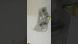 how to shade face easy #sorts #trendingshorts #art #drawing #howtodraw