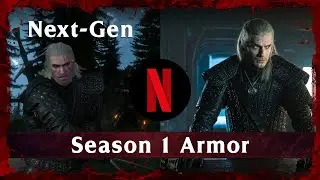 The Witcher 3 Next Gen Netflix Armor
