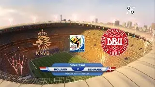 FIFA 10 | Netherlands vs Denmark - 2010 World Cup South Africa - Match 9 - Gameplay