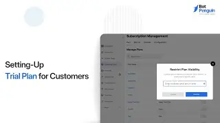 Setting Up a Trial Plan for Customers || Create & Assign Trial Plans || BotPenguin