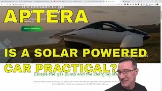 Aptera Solar Powered Electric Car - Is It Practical?