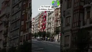 Transit in Bilbao, Spain is EASY!  #travel #europe #bilbao #spaintravel #spaintraveling #shortsfeed