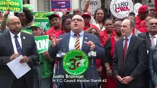 DC 37 Rallies at City Hall To Denounce Janus Decision