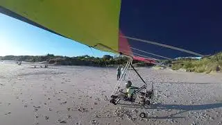 Travesía de Carrasco hasta Cuchilla Alta  Ala delta trike