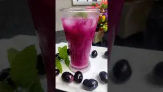Refreshing Jamun Fizz🍇 #shorts #viral #shortsvideo #shortsfeed