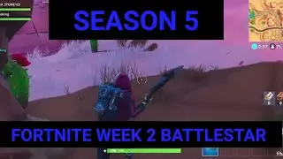 FORTNITE WEEK 2 BATTLESTAR LOCATION | SEASON 5