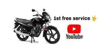 #tvs sports 1st free service 🤟#automobile🔥 #youtubeviralvideo#tvssports🔥