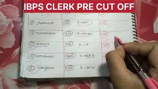 IBPS CLERK 2024-25 STATE WISE CUT OFF & VACANCY 🔥✅💯 | Ibps Clerk Pre Cut Off 📴📴 |