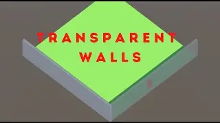 Creating Transparent Obstructions In Unity - Tutorial for Beginners