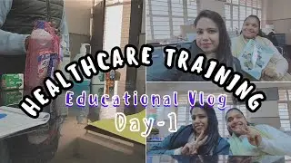 Healthcare Training Day-1 📚 🏥 #educational #youtube #familyvlog #positivevibe #healthcare #training 