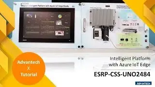 Интеллектуальная платформа с демонстрационным блоком Azure IoT Edge, введение, Advantech (EN)