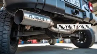 2013 Jeep Wrangler Cold Start - Flowmaster 40's series muffler