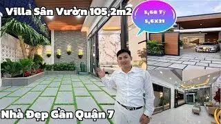 💥 Nhà Đẹp Gần Quận 7 Có Sân Vườn Rộng 105,2m2 giá chỉ 5,68 tỷ “ Phù Hợp Nghỉ Dưỡng Tuổi Xế Chiều !