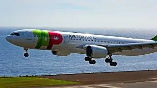 BEAUTIFUL! Planes at Funchal Airport, FNC - Madeira - February 2026
