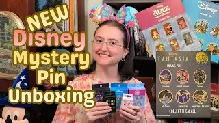 These New Pins are So Pretty! 🤩 BoxLunch Disney Mystery Pin Unboxing
