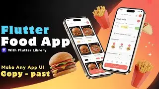 Flutter Food App UI Design Tutorial | Food Delivery App UI with Flutter & Free Source Code (GitHub)