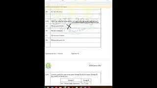 GATE Life sciences 2025 complete solution analysis  13