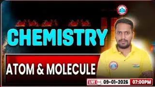 Ssc gd chemistry class ll rwa karma batch atom and molecule #rojgarwithankit #sscgd