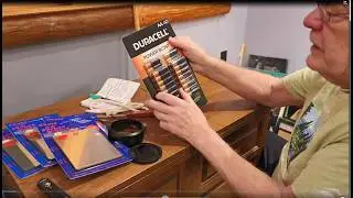 Double and Triple A Batteries holder & a Buckaroo Knot