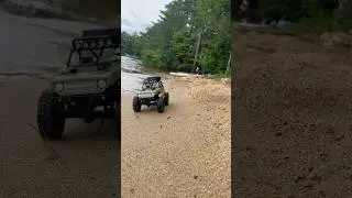 Deadbolt on the beach | Axial SCX24 | RC Crawler #shorts #rc #rccrawler