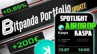 Bitpanda Portfolio Update: Neuer Spotlight Airdrop KASPA