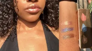 Fenty beauty Iridescent Lip Luminizer Trio Review+ Demo
