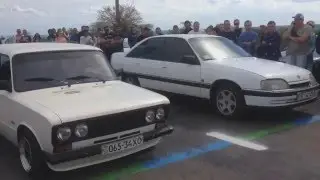 VAZ 2106 vs Opel Omega A 2 0