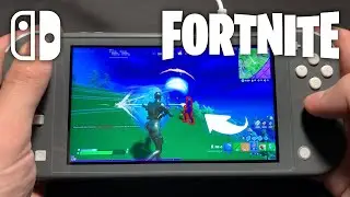 Играем в Fortnite на Nintendo Switch Lite #96