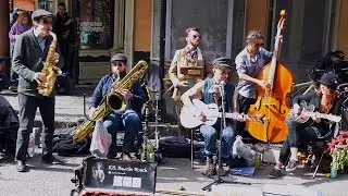 BILL BAILEY WON'T YOU PLEASE COME HOME - The French Quarter Pounders - New Orleans Mardi Gras 2023