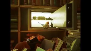 Easy Way To Find Key And Open Safe In Library In Stray