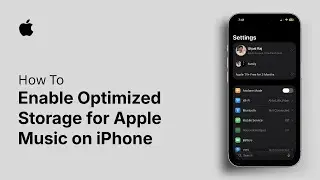 How to Enable Optimized Storage for Apple Music on iPhone