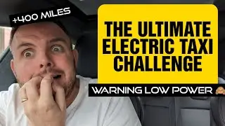 The ultimate EV taxi challenge, over 400 miles drove, multiple Superchargers, loads of stress ha