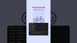 Bicycle loader using HTML & CSS #webdevelopment #infosys #tcs #viral #trending #new #code #life